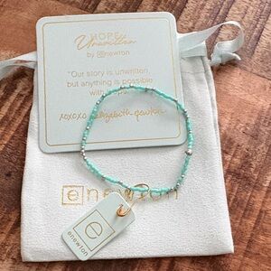 enewton Hope Unwritten collection “Mint” Sterling Bracelet. NWT